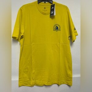 Adidas Men Boston marathon 2021 logo tee #104